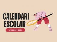 CALENDARI ESCOLAR CURS 2024-2025